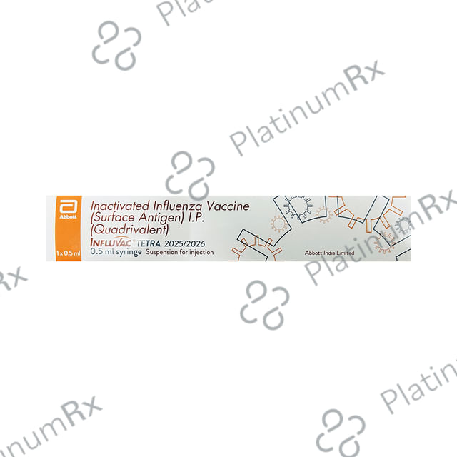 Influvac Tetra 2025/2026 Vaccine 0.5ml