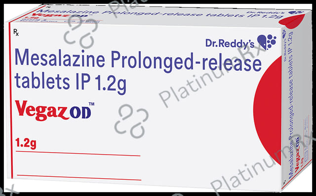 Vegaz OD PR 1200mg Tablet 10s