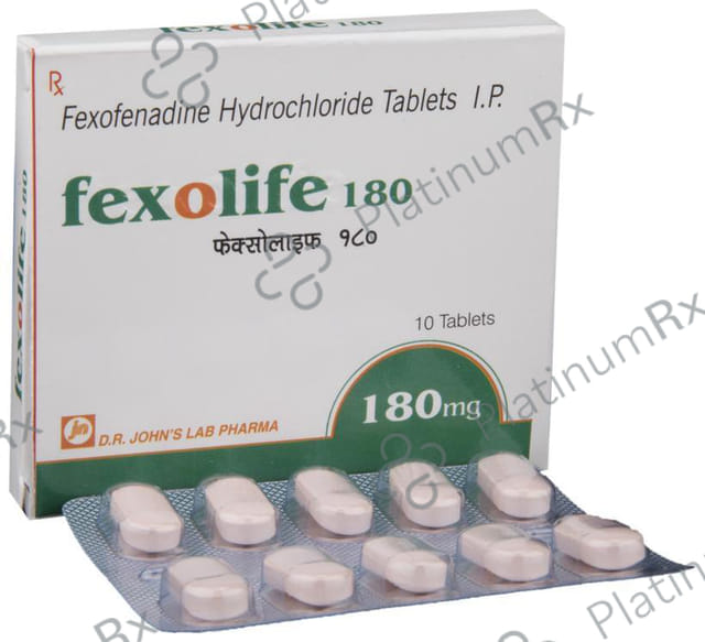 Fexolife 180 Tablet