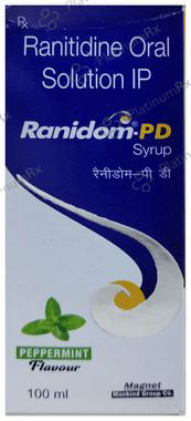 Ranidom PD Peppermint Syrup 100ml