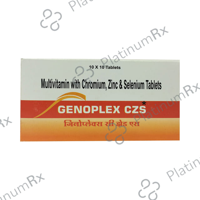 Genoplex Czs Tablet 10s