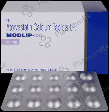 Modlip 20mg Tablet 15s