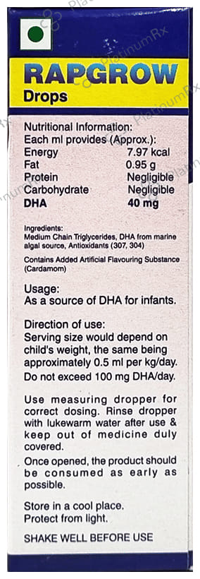 Rapgrow 40mg Oral Drop 15ml