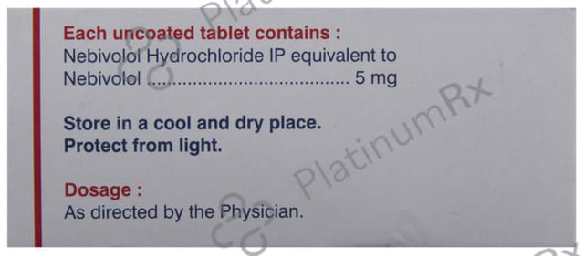 Nebicip 5mg Tablet 10s