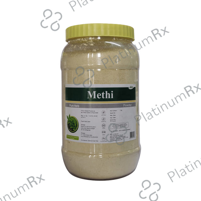 Jain Methi (Trigonella Foenum-Gaecum) Powder 1 kg