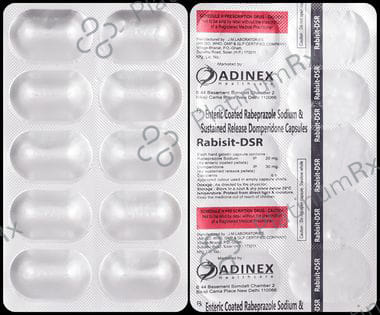 Rabisit DSR 30/20mg Capsule 10s