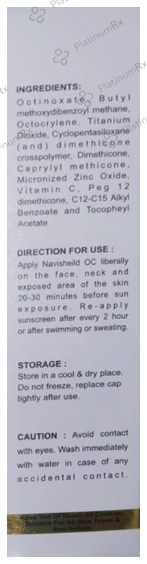 Navishield OC Anhydrous SPF 30 Soft Gel 30gm