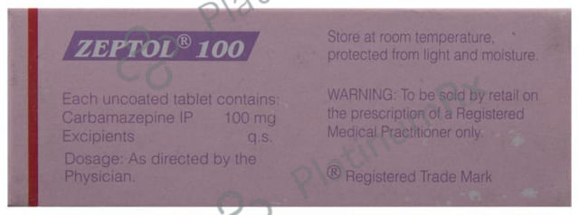 Zeptol 100mg Tablet 10s