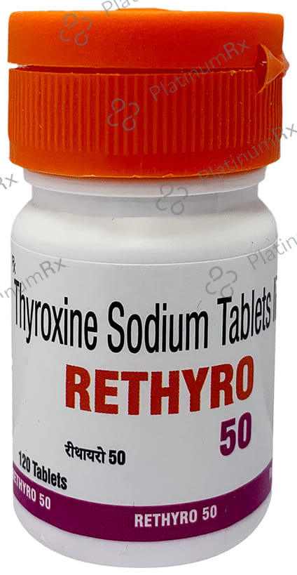 Rethyro 50mcg Tablet 120s