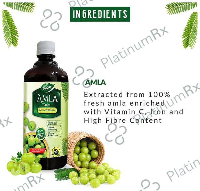 Dabur Amla Juice with VItamin C - For Immunity Juice