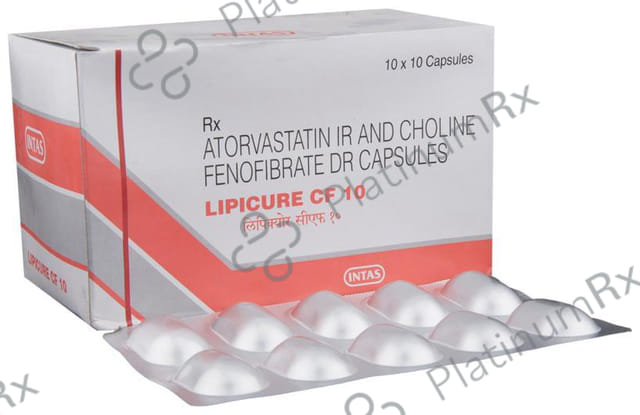 Lipicure CF 10 Capsule IR