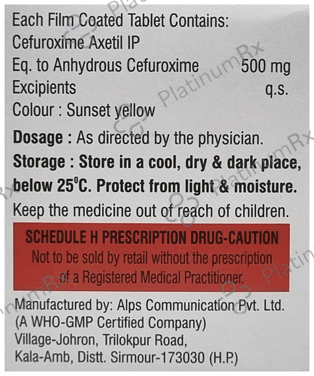 Safex 500mg Tablet 10s