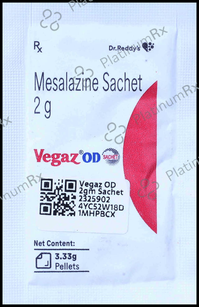Vegaz OD 2gm Sachet 3.33gm