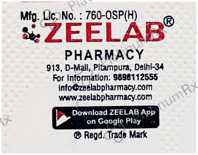 Bilazee M 20/10mg Tablet 10s