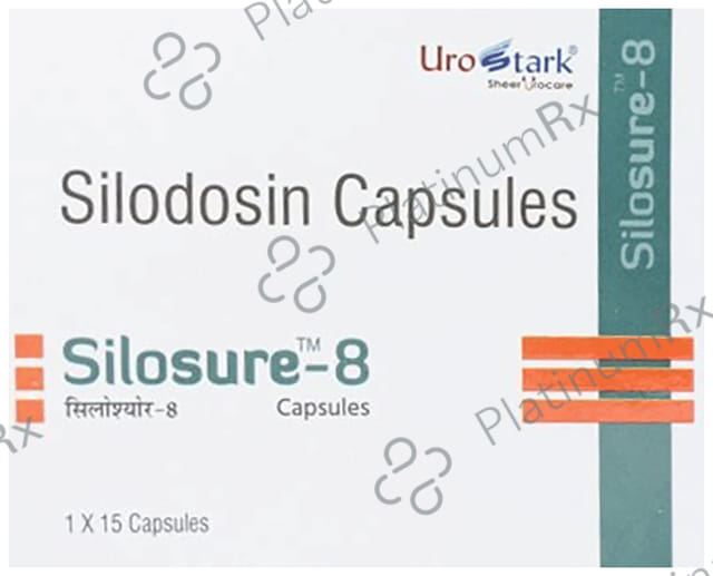 Silosure 8mg Capsule 15 Capsule