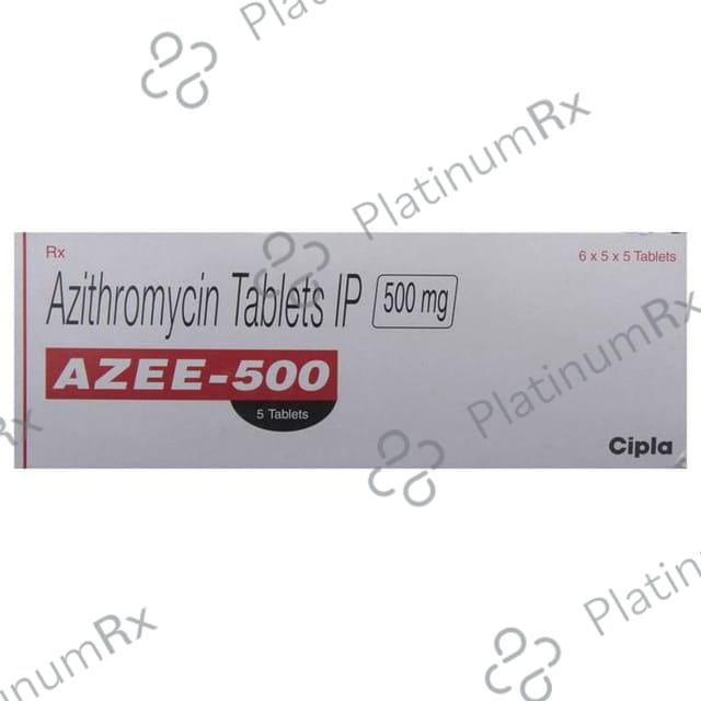 Azee 500mg Tablet 3s