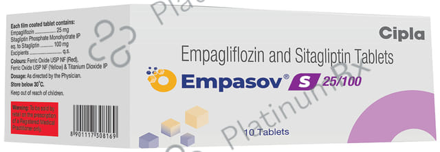 Empasov S 25/100mg Tablet 10s