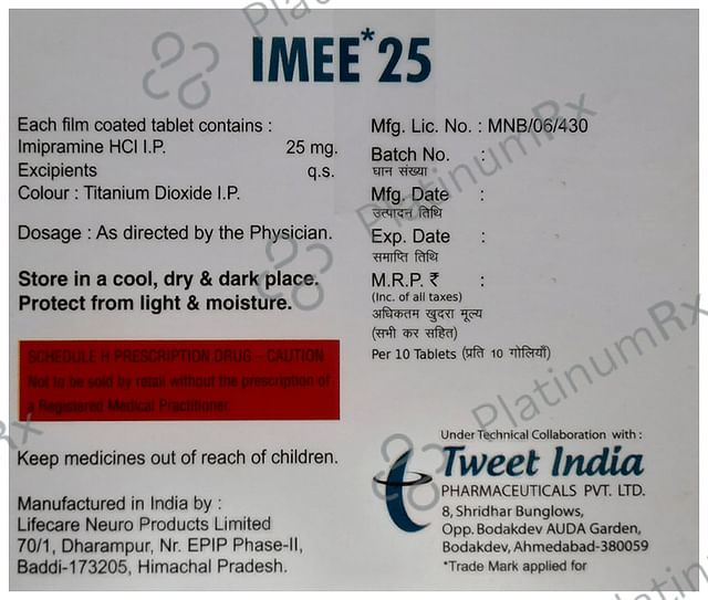 Imee 25 Tablet