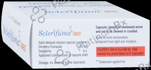 Sclerifuma 120mg Capsule DR 10s