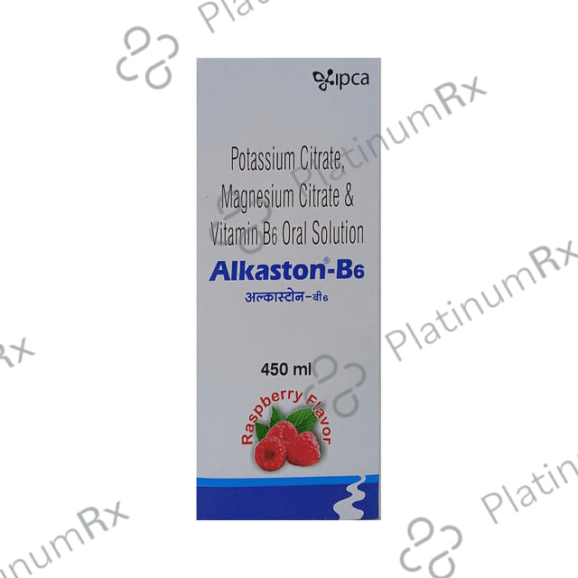 Alkaston B 6 Raspberry Oral Solution 450ml