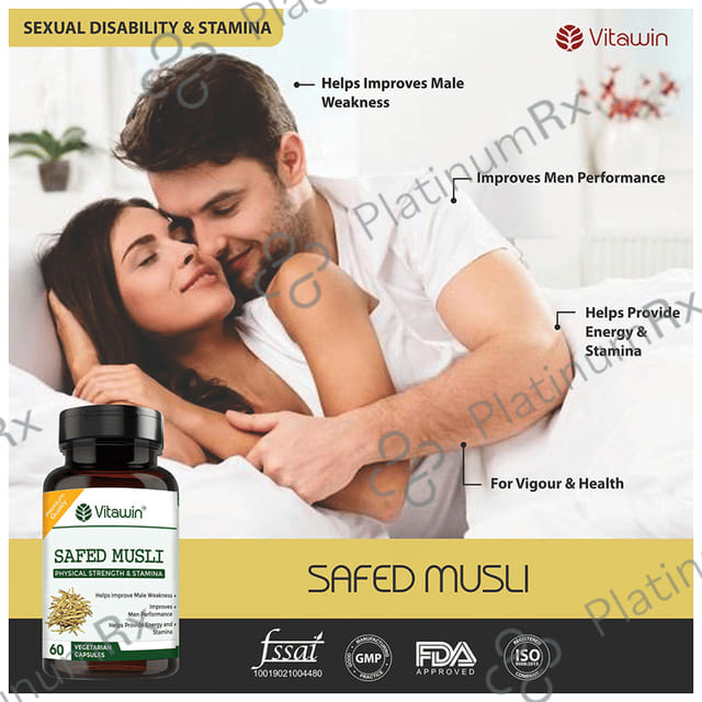 Vitawin Safed Musli Vegetarian Capsule