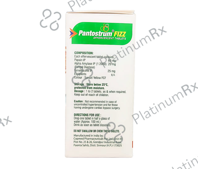 Pantostrum Fizz Tablet 2s