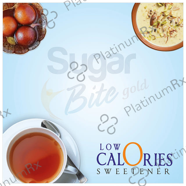 Sugar Bite Gold Low Calorie Sweetener Pellets 110 pellets