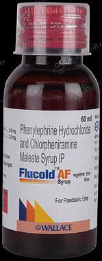 Flucold AF 2/5mg Syrup 60ml