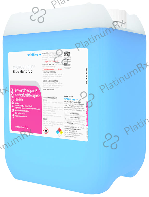 Microshield Blue Handrub Sanitizer