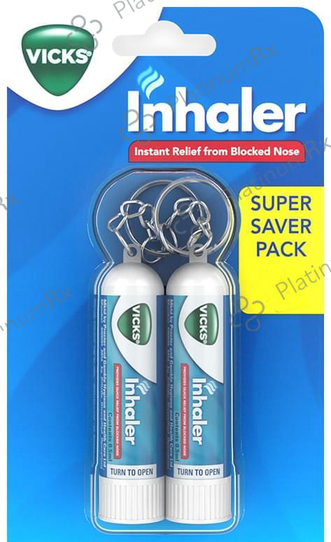 Vicks Inhaler Super Saver Pack 2X0.5ml