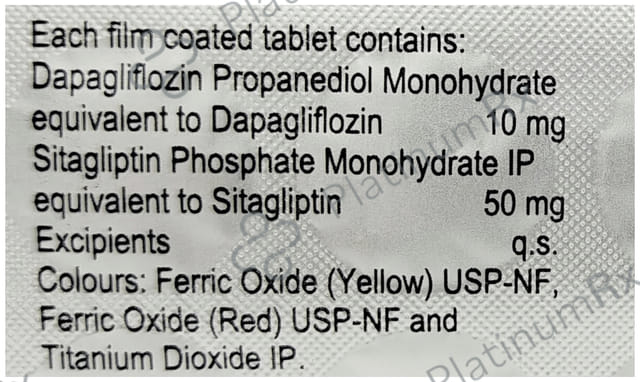 Oxra S 10/50mg Tablet 15s