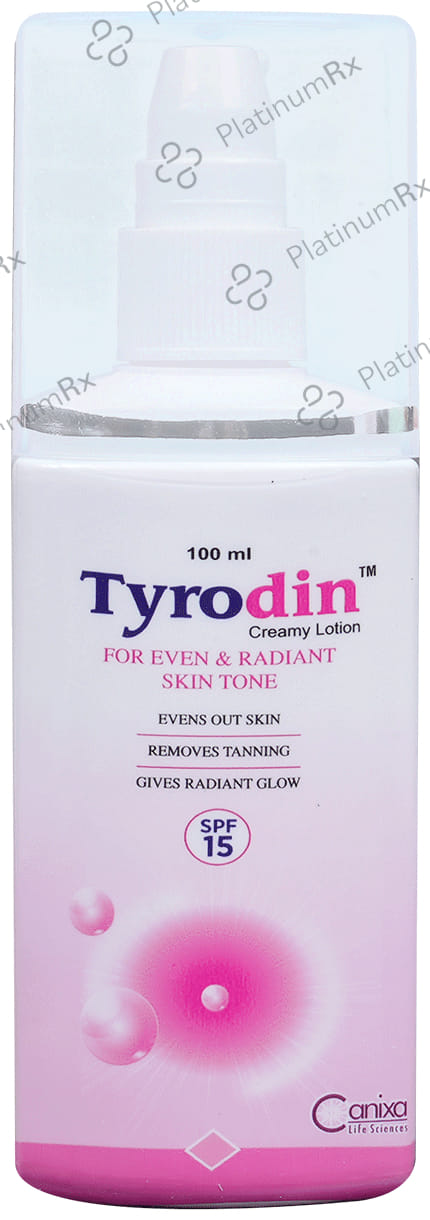 Tyrodin Creamy SPF 15 Lotion 100ml