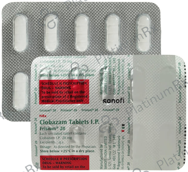 Frisium 20mg Tablet 10s