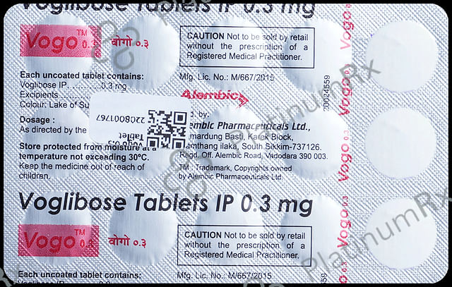 Vogo 0.3mg Tablet 15s
