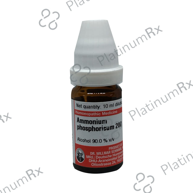 Dr Willmar Schwabe Germany Ammonium Phosphoricum Dilution 200