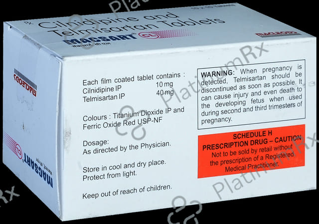 Macsart CL 10/40mg Tablet 10s