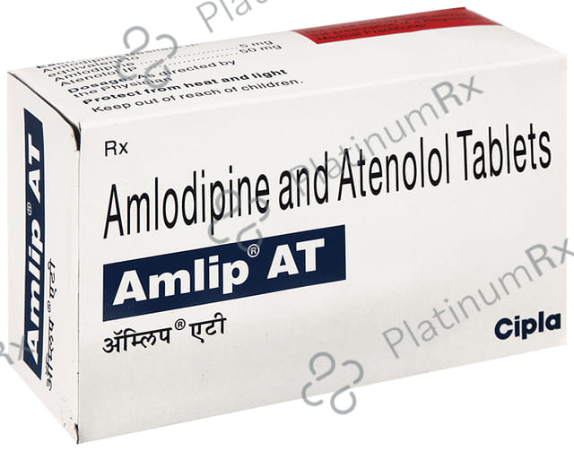 Amlip AT 5/50mg Tablet 10s