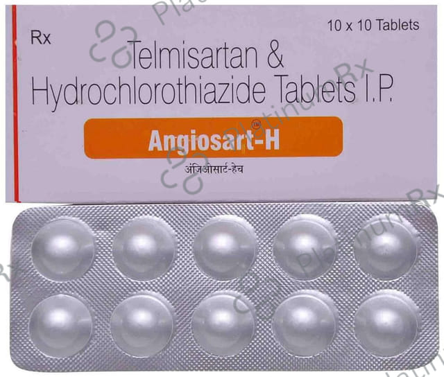 Angiosart H 40/12.5mg Tablet 10s