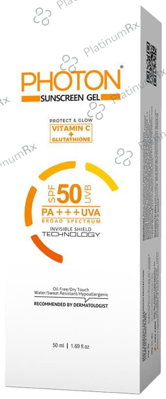 Photon Sunscreen SPF 50 Gel 50ml