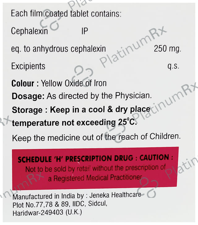 Sidhalexin 250 Tablet