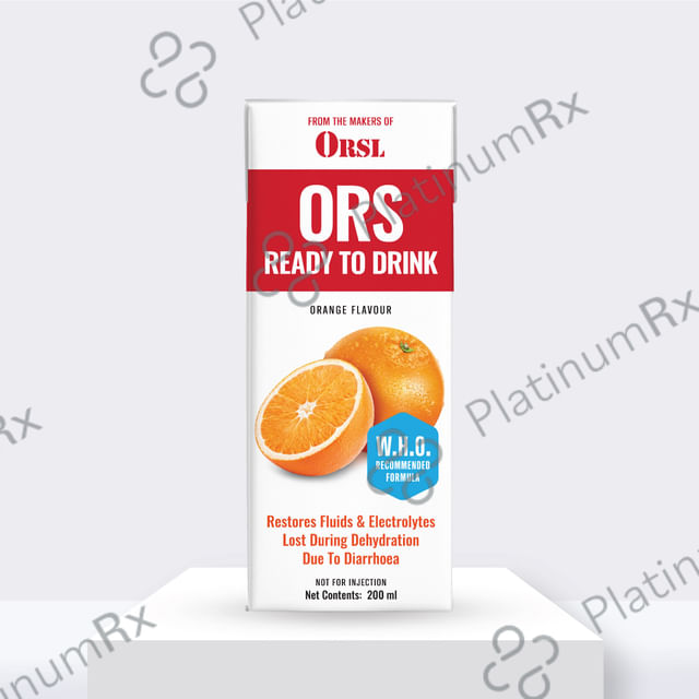 Who ORS RTD Orange 200ml
