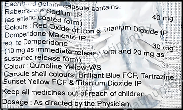 Arorab HD 30/40mg Capsule SR 10s