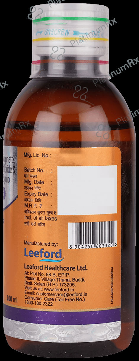 Cuflift LS Syrup 100 ml