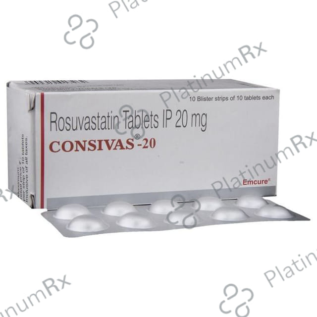 Consivas 20mg Tablet 10s