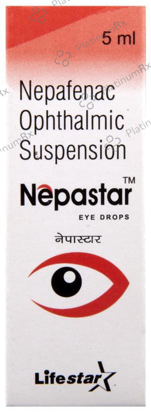Nepastar 0.1% Eye Drop 5ml