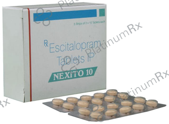 Nexito 10mg Tablet 10s