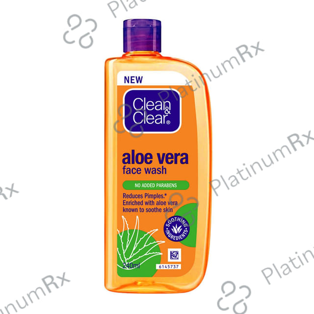 Clean & Clear Aloe Vera Face Wash 240ml