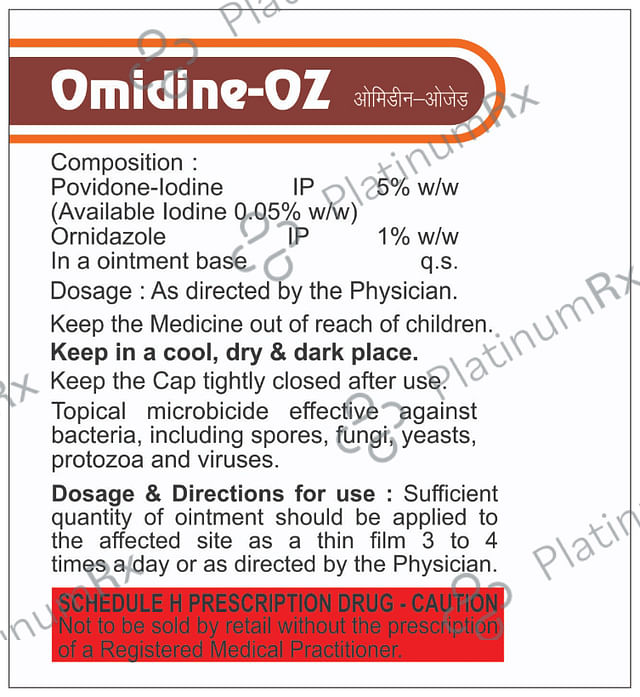 Omidine-OZ Ointment