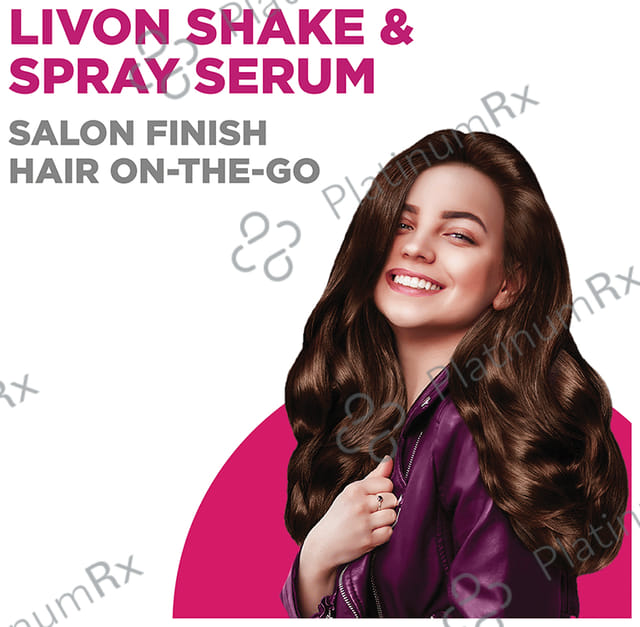 Livon Anti-Frizz Serum Spray for All Hair Types 100 Serum