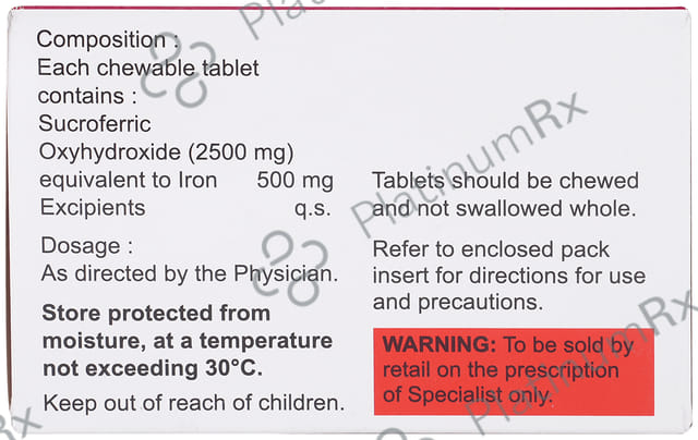 Dynulta 2500mg Tablet 6s